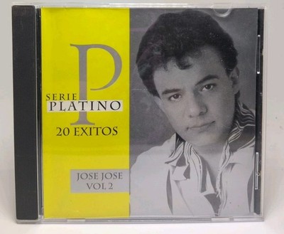 Jose jose Vol. 2 - Serie Platino 20 Exitos (CD, 2018) B613