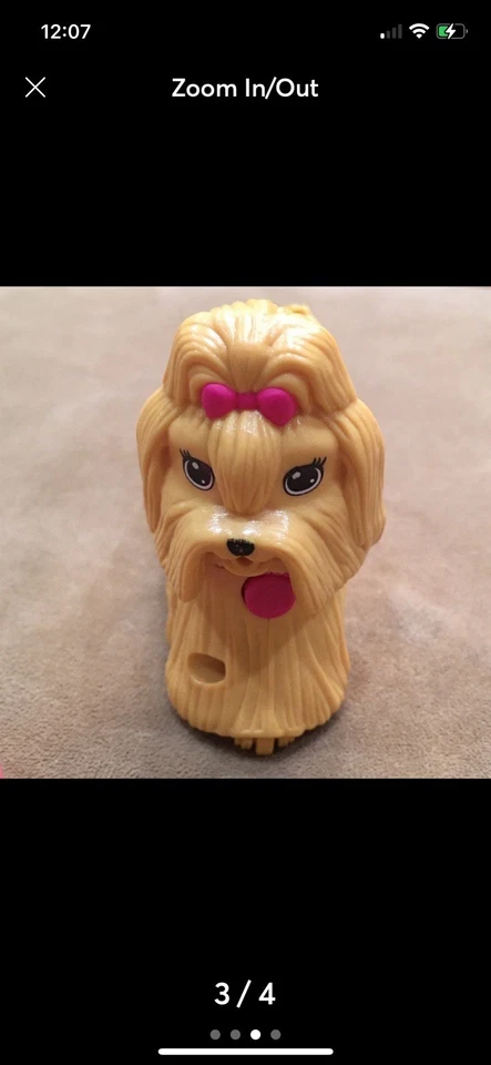 Барби домашнее животное йоркширский йоркширский собачий аккумулятор активированный сменный щенок игровой парк 2011 ХОДЫ! - Изображение 3 из 4