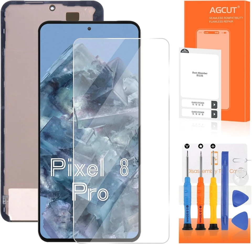 High-Quality 6.7" OLED Replacement for Google Pixel 8 Pro - Fingerprint Function - Image 3 of 4