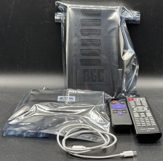 Retro Gaming SCART Switch Box W/ Remotes RetroTINK 5X Cable Authentic