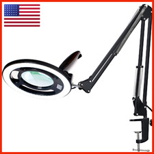 12X Magnifying Glass Light Kirkas 2200 Lumens Led Magnifying Lamp Clamp