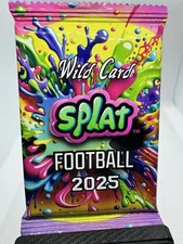 2025 Wild Card Splat Pack Factory Sealed SINGLE PACK