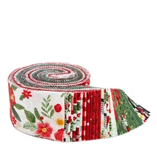 Jelly Roll 2.5" Strips 40pc Riley Blake "Charming Christmas" by Kelsey Carlson