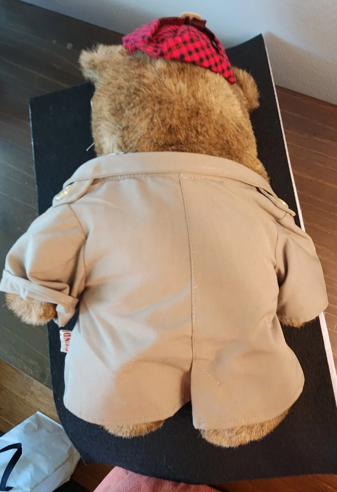 复古! GUND The Last Elegant Bear Dennis Kyte Abiner 冰沙 带原装标签  — 第 3/4 张图片