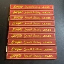 Scripto Smooth Writing Leads Lot Of 9 