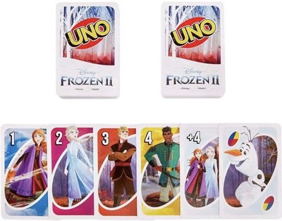 UNO Disney Frozen II Card Game, No Box! Just The Cards