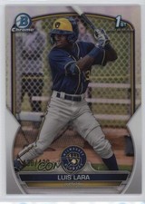 2023 Bowman Chrome Prospects Refractor 430/499 Luis Lara #BCP-100 g0n