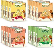 NATUREDIET Feel Good Selection Pack Wet DOG Food, 390g (Pack of 16) BBE 06/27 3.52 per kilo