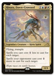 Hinata, Dawn-Crowned #222 Rare Kamigawa: Neon Dynasty