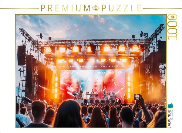 Calvendo Puzzle A Festival You Will Never Forget | 1000 Pieces, Finished Size 25-image