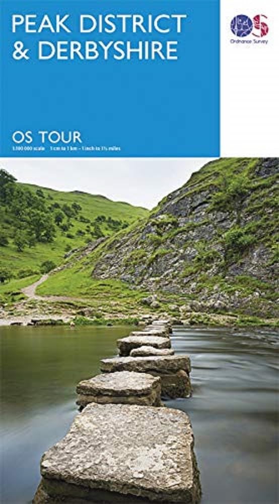 Peak District & Derbyshire Map | Trip Planning | Ordnance Survey | OS Tour Map | Peak District Attractions | Cycle Routes | Beaches | Maps | Adventure - Image 6