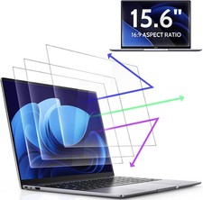 3 Pcs 15.6 Inch Anti Blue Light Screen 15.6" 16:9 Aspect Blue Screen for Laptop