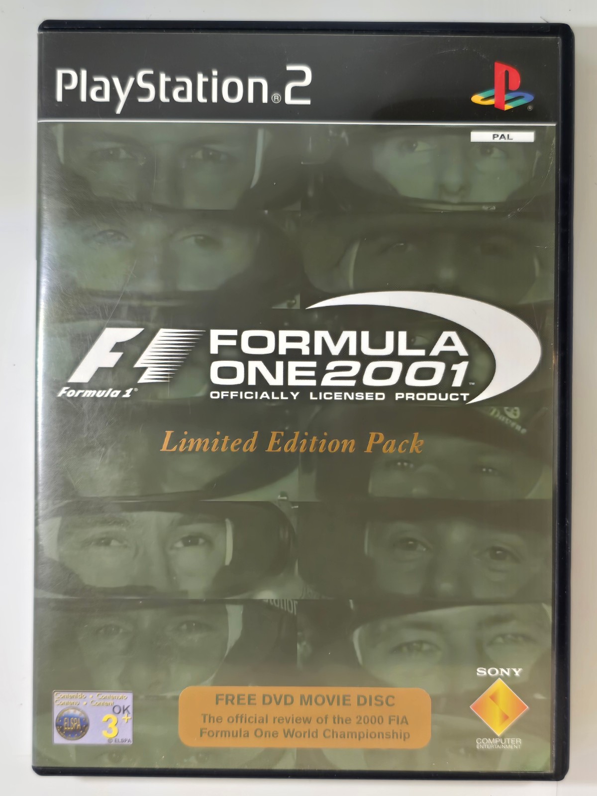 Formula One 2001 With Manual - Sony PlayStation 2 , PS2