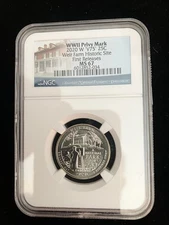 WW II Privy Mark 2020W 'V75' 25C Weir Farm Historic Site FIRST RELEASES NGC MS67