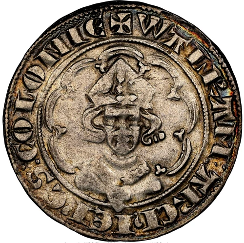 Germany Cologne Silver Groschen 1332-49 NGC VF30 Walram von Julich