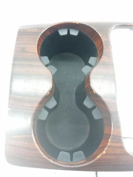 03-05 KIA SORENTO CONSOLA CENTRAL PORTAVASOS MOLDURA MADERA GRANO OEM Foto 2 de 4