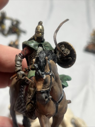 Lord Of Rings Mini Figures Rohan Horses Lot 35 Pcs Aragon Sam Gandolf Wraith - Picture 15 of 24