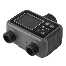 1-Water Timer Garden Irrigation System 2 Outlets Automatic Timing Valves MOXB