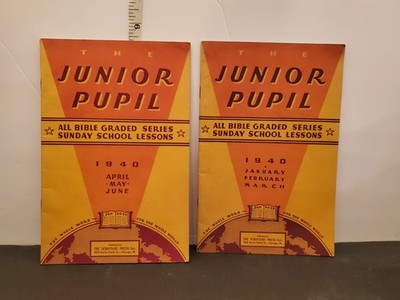 JUNIOR PUPIL 1940, Jan Feb Mar, Apr May June