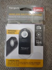 Targus Wireless Shutter Release - Infrared Remote For Canon DSLR Cameras - NEW