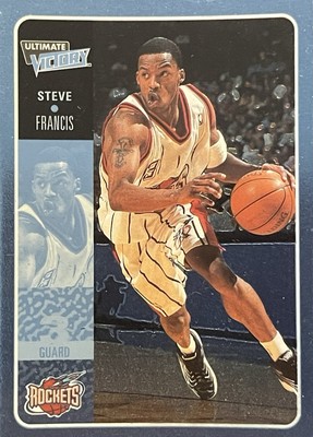 2000-01 Ultimate Victory STEVE FRANCIS Houston Rockets
