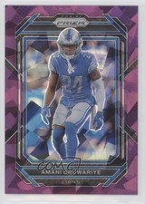 2022 Panini Prizm Purple Ice Prizm 165/225 Amani Oruwariye #101 h3a