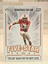 2020 Sage Hit Five-Star Jonathan Taylor #42 (RC) GOLD 🏆