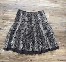 Inc International Concepts Womans Flare Skirt Multicolor Size 4