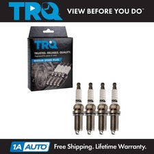 TRQ Iridium Spark Plugs Engine Tune Up Ignition Kit 4 Piece Set New
