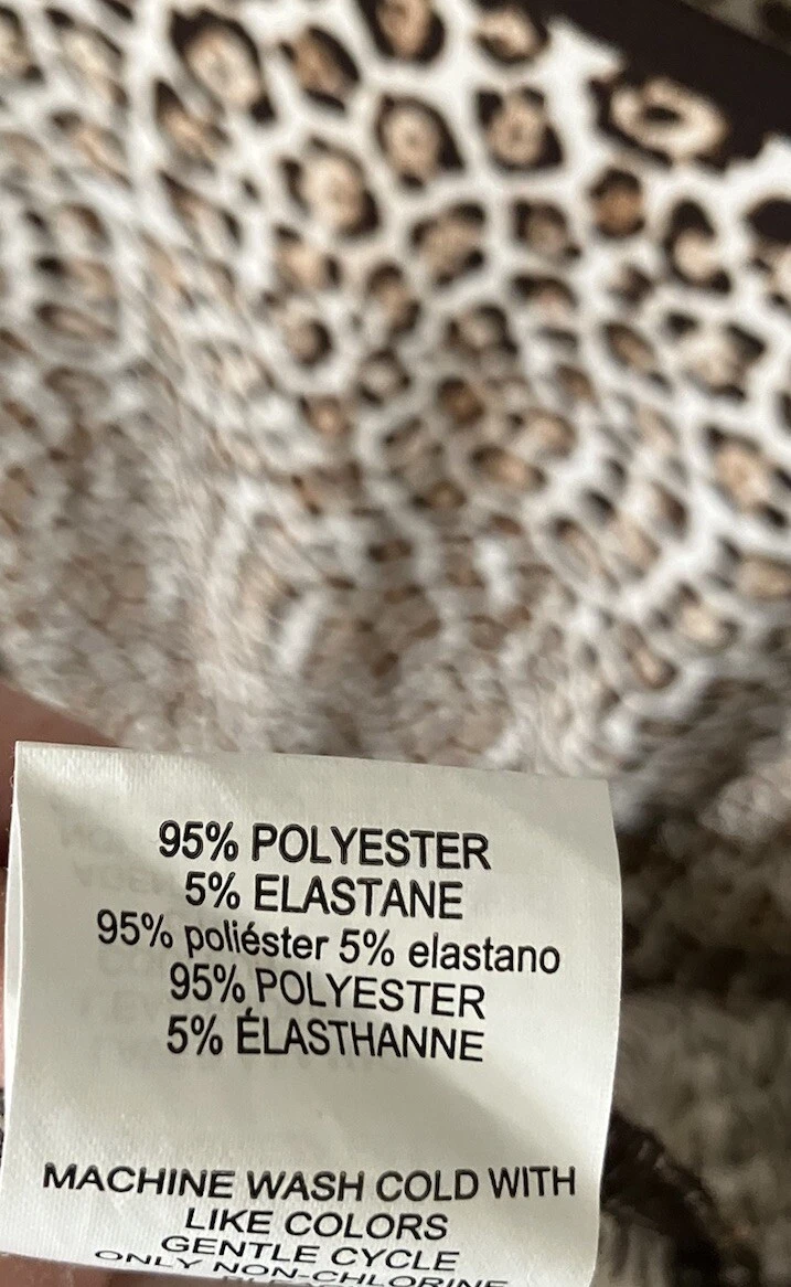 Abito MICHAEL KORS stampa leopardata taglia M