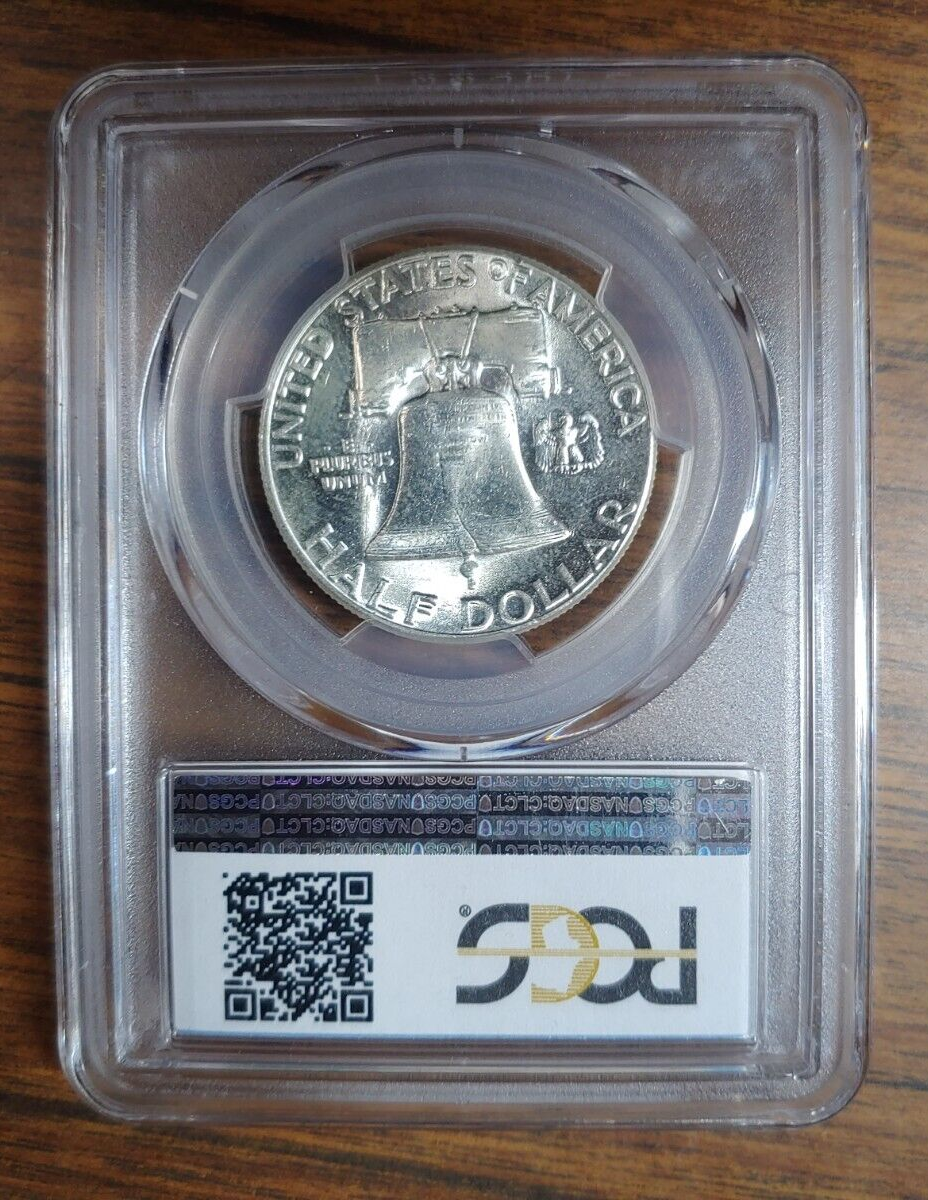 1955 50C Franklin Half Dollar PCGS MS64 Bugs Bunny FS-401 | eBay