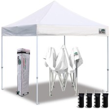 Carpa con dosel emergente Eurmax estándar 10x10 toldo exterior toldo plegable gazebo toldo