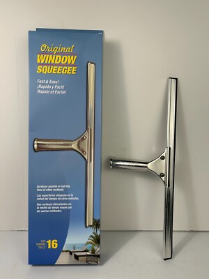 NEW Ettore Original Window Squeegee Size 16'' Made in USA