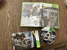 Cabela's Survival: Shadows of Katmai Microsoft Xbox 360 2011 Used Free USA Ship