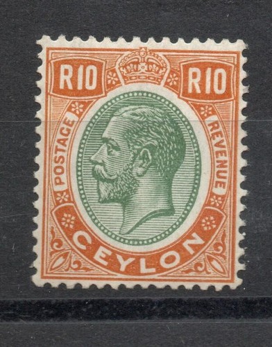CEYLON SG 366 1927 GV R 10 WERT M/M