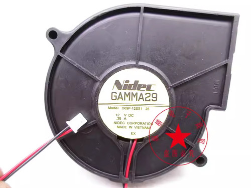 1PC Nidec D09F-12SS1 25 9330 12V Turboblower Cooling Fan - Picture 1 of 4