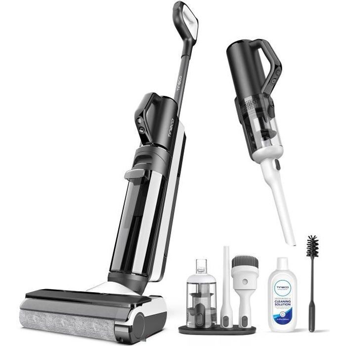 Aspirateur lavant Tineco Floor One S5 Combo balai multifonction eau et poussière pour sols durs