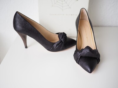 Charlotte Olympia Pumps Gr. 38,5 schwarz