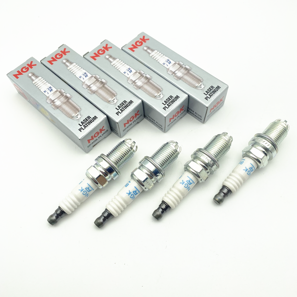 4X Ngk ZüNdkerze BKR6EQUP 3199 FüR Bmw 3Er E46 5Er E39 Mini R50 R52 R53 Audi A6-image