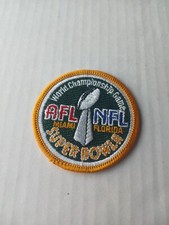 NFL AFL CHAMPIONSHIP GAME ORANGE BOWL Super Bowl II Souvenir Patch