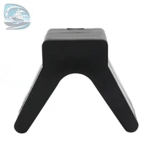 Attwood 11200-1 Boat Trailer Rubber Bow Stop V-Block Black 2-Inch by 2-Inch