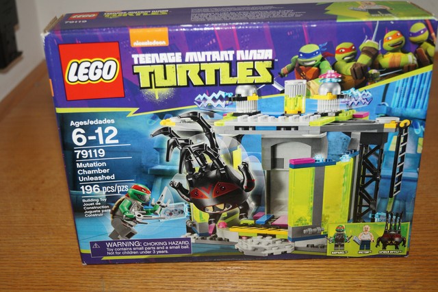 LEGO 79119 Teenage Mutant Ninja Turtles Mutation Chamber Unleashed 196 Set for sale online | eBay