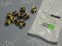 Lot Of Ten (10) Anderson Fittings 110a-ca Brass Pipe Bushing, 3/8 X 1/8 Npt Lot Of Ten (10) Anderson Fittings 110a-ca Brass Pipe Bushing, 3/8 X 1/8 Npt