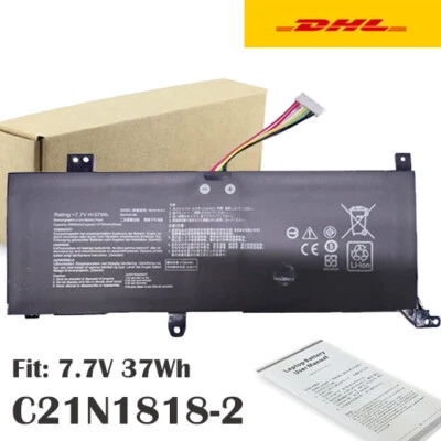 MARKENLOS Batería nueva B21N1818-2 para Asus VivoBook 14 F412 F412D F412DA C21N1818-2 C21PpJH