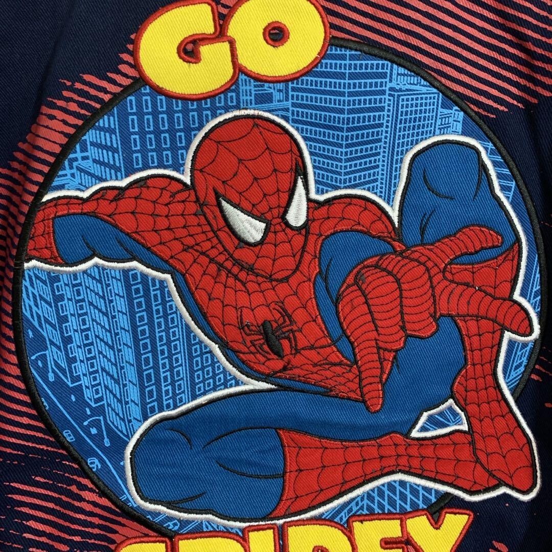 jh Design MARVEL Spider-Man Racing Jacket Navy Youth Size jh Design MARVEL Spider-Man Racing Jacket Navy Youth Size