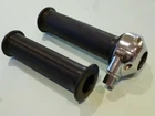 7/8" THROTTLE TWIST GRIP SET SUITS BSA BANTAM D1 D3 D5 D7 D10 D14 B175 CHROME