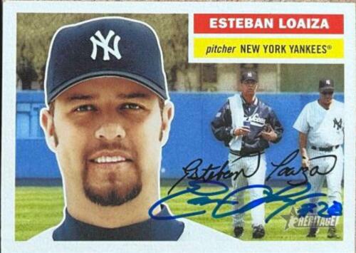 Esteban Loaiza Autographed 2005 Topps Heritage #293 - Picture 1 of 1