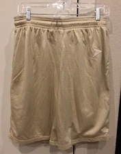 VINTAGE EUC Ripon Athletic Gold Basketball Shorts Mens Medium Made in USA