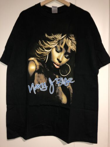 Vintage Mary J Blige RB Shirt Sz XL 2004 Tour Bootleg Tee | eBay