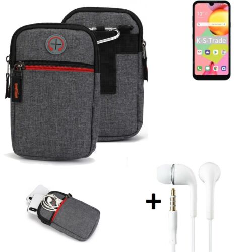 Holster + Headphones for LG Electronics Risio 4 Case Phone Bag - Picture 1 of 7